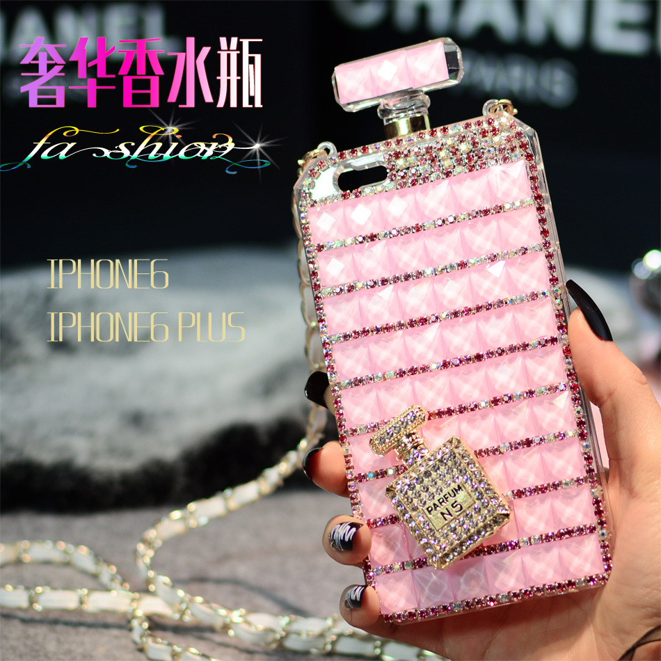 Iphone 5 5s 4s Perfume Bottle Rhinestone Case Cover On Luulla